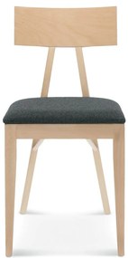 FAMEG Akka - A-0336 - jedálenská stolička Farba dreva: buk štandard, Čalúnenie: látka CAT. A