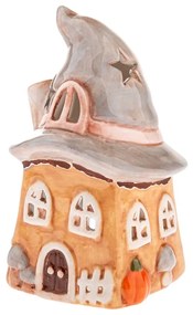 Keramický svietnik s halloweenským motívom Spooky – Dakls