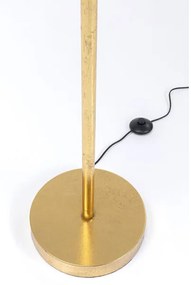 Palmera stojaca lampa zlatá 170cm
