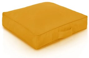Vankúš na sedenie žltý OUTDOOR
