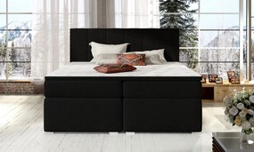 Moderná kontinentálna posteľ MAXIMO 180 x 200 Varianta: Sawana 14 - Čierny