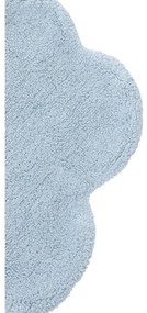 Svetlomodrý prateľný ručne tkaný bavlnený detský koberec 70x100 cm Mini Dream – Lorena Canals