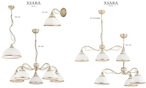 Jupiter 1172 - XS 5 - Závesné svietidlo XSARA 5xE27/60W/230V