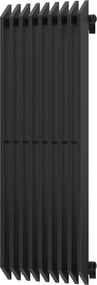 Mexen Aurora, vykurovacie teleso 1200x450 mm, 917 W, čierna, W212-1200-450-00-70