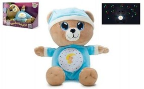 Teddies Plyšový medvedík Uspávačik 32 cm, modrá