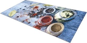 Protišmykový koberec / behúň ANDRE 33550 modrý / zelený