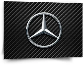 Sablio Obraz Logo 4 Carbon - 150x110 cm