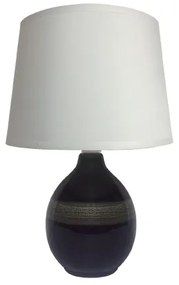 Strühm STRÜHM Moderná stolná lampa ROMA E14 BLACK 3206