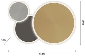 Paul Neuhaus 8007-70-LED Stmievateľné svietidlo Q-PIATO LED/35W/230V 2700-5000K+DO