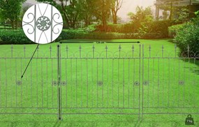 Mriežka na popínavé rastliny Mangold - 115 x 125 cm - Zelená antik