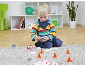 Lena Dopravné značky plast 16cm 17ks vo vrecku 2+ 04440