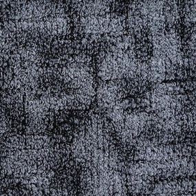 ITC, Metrážny koberec Dobro 97 tmavo šedý, na mieru, šíře 4m, šedá, filc, chodba / predsieň