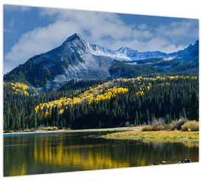 Sklenený obraz - Lost Lake, Oregon (70x50 cm)