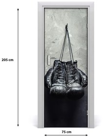 Fototapeta samolepiace dvere boxerské rukavice 75x205 cm