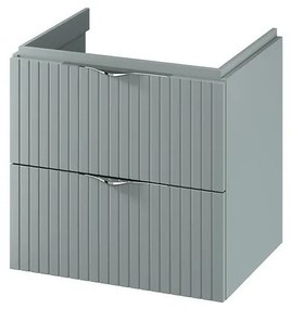 Cersanit S1015-015 - Závesná kúpeľňová skrinka pod umývadlo TIRSO 60x45 cm mintová