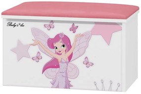 Raj posteli Box na hračky -  Malá princezná dub sonoma