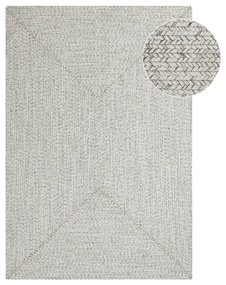 Biely/béžový vonkajší koberec 150x80 cm - NORTHRUGS