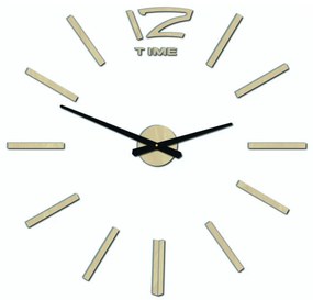 Sentop Drevené  nástenné hodiny z preglejky D003 HONEYX topoľ aj biele