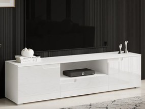 TV skrinka Spice, biela lesk