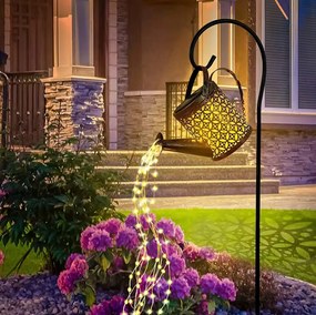 BERGE Solárne záhradné svietidlo so snímačom súmraku IP44, tesné