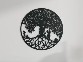 drevko Drevený obraz Strom života so zaľúbencami