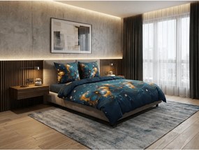 Obliečky z mikrovlákna MYSTIC BUTTERFLY modré Rozmer obliečky: 70 x 80 cm | 140 x 200 cm