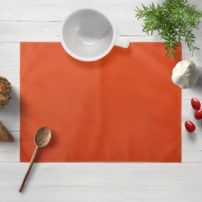 Biante Saténové prestieranie na stôl polyesterový Satén LUX-045 Tehlovo červené 30x40 cm