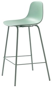 Svetlozelená plastová barová stolička 92,5 cm Whitby – Unique Furniture