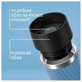 Svetlomodrý cestovný hrnček 360 ml – Tefal