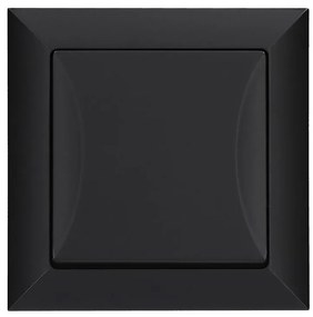 jednopólový vypínač POLA black 33200