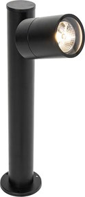 Vonkajšie svietidlo čierne 45 cm AR70 nastaviteľné IP44 - Solo