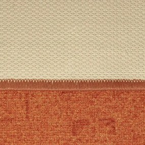 Associated Weavers, Protišmykový behúň na mieru Jena 84, šíre 120 cm, oranžová, chodba / predsieň