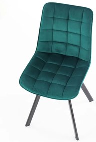 Dizajnová stolička DESIGNBLOG K332 tyrkysová