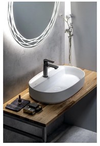 Biele keramické umývadlo 60x40 cm Infinity Oval – Sapho