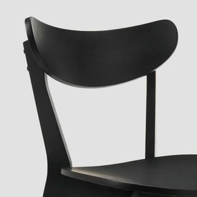 Set dvoch jedálenských stoličiek VIERI čierne 718137