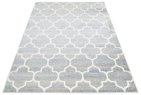 Kusový koberec PP Avera sivomodrý 120x170cm