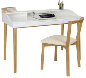 Pracovný stôl so sekretárom 60x120 cm Lindenhof – Woodman