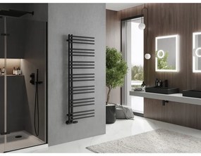 Mexen Neptun, vykurovacie teleso 1400 x 500 mm, 532 W, čierna, W101-1400-500-00-70