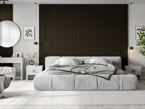 Mexen Lam-B, akustické stenové lamely 275 × 30 cm, HDF doska 4 mm, technická dyha, eben kráľovský, S100-275307-3015-020