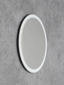 Aqualine Sapho, NOA guľaté zrkadlo s LED osvetlením, priemer 60cm, OM260