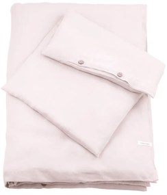 Cotton &amp; Sweets Ľanové obliečky Junior púdrovo ružová 100x135cm