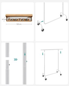 Vešiakový stojan HSR011W01V1