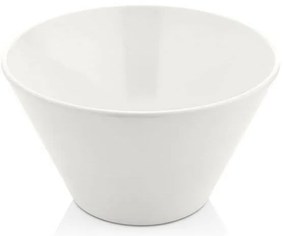 KULSAN MELAMÍNOVÁ OKRÚHLA MISKA "V" 26 CM BIELA