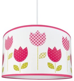 Detský luster na lanku TULIPS 1xE27/60W/230V