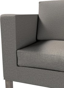 Poťah na sedačku Karlanda (pre 2 osoby,krátky) farba produktu sivá látka zapletaná