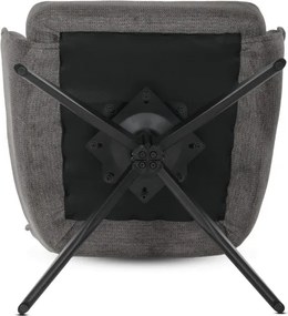 Jedálenská stolička sivá DCH-P3170 GREY2