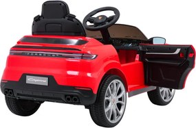 Elektrické autíčko Porsche Cayenne červené