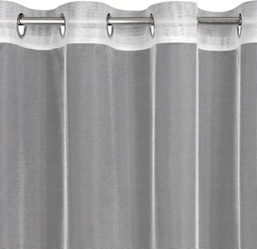 ZÁCLONA NA KRÚŽKOCH MAYA 300X145 CM BIELA