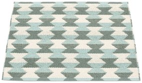 Zeleno-tyrkysový vnútorný a vonkajší koberec 60x70 cm Dana Army – Pappelina