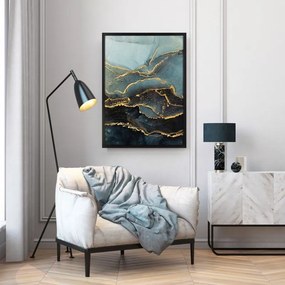 OBRAZ 479 53X73 CM SIVÝ
